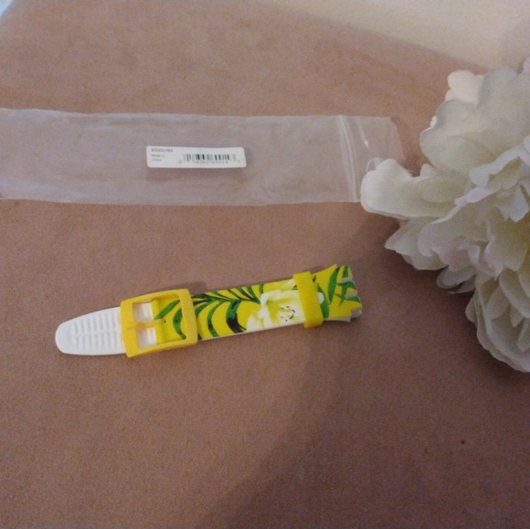 NIB Swatch Silicone Watch Band ASUOJ104 Limbo Dance - Picture 5 of 10
